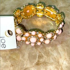 pink, silver and gold bracelet! new with tags 💕✨